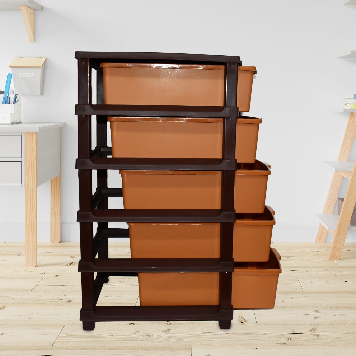Plastic Premium Home Storage & Organization (5 Layer / 1 Pc) Plastic Premium Home Storage & Organization (5 Layer / 1 Pc)